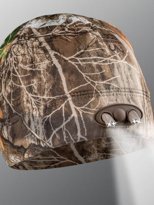 Powercap 4 Led Compression Fleece Cap - Real Tree Camo