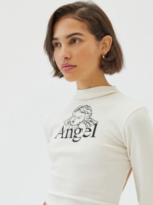 Angel Tie-back Long Sleeve Tee