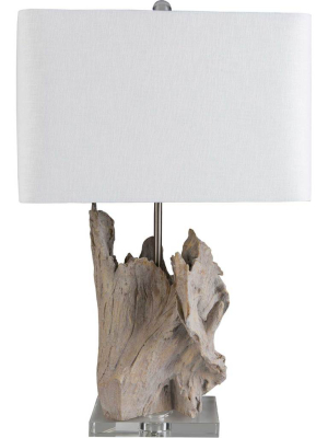 Dalilah Table Lamp White/natural