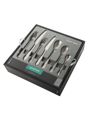 Quinton Vintage Cutlery Set, 56 Piece For 8 People