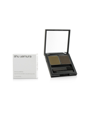 Shu Uemura Brow:palette Eye Brow Powder - #walnut Brown/acorn 2x1.6g/0.05oz