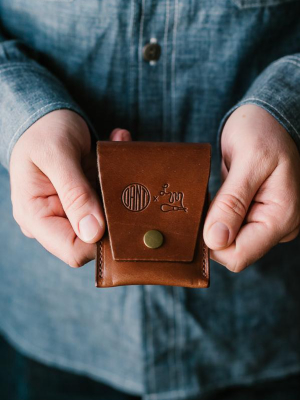 Dant Snap Wallet - Anniversary Tan