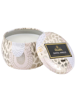 Santille Vanille Petite Tin Candle