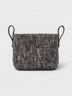 Tweed Basket Gray - Threshold™