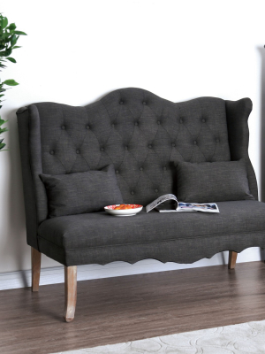 Avah Wing Tipped Tufted Loveseat - Homes: Inside + Out