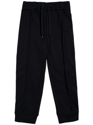 Fendi Kids Ff Logo Tape Track Pants