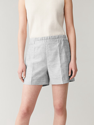 Linen-mix Shorts