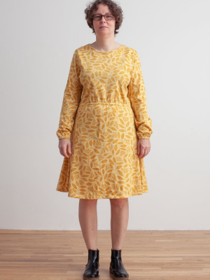Women's Cambridge Dress - Elderberries Ochre