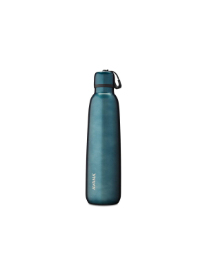 Avana 24oz Stainless Steel Water Bottle Blue