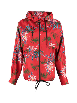 Kenzo Printed Hooded Windbreaker