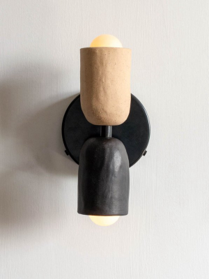 In Common With Ceramic Up Down Sconce