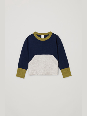 Color-block Merino Sweater