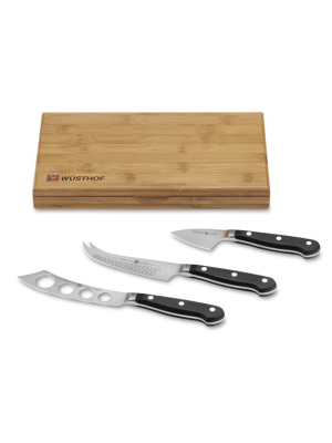 Wüsthof Classic 3-piece Cheese Knife Set