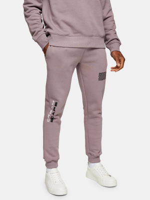 Lilac Dreamscape Print Sweatpants