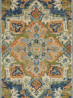 Zharah Rug In Blue & Multi By Loloi