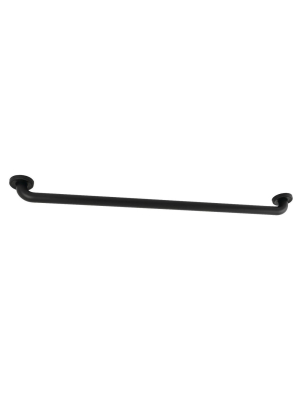 36" Camelon Decorative Grab Bar Matte Black - Kingston Brass