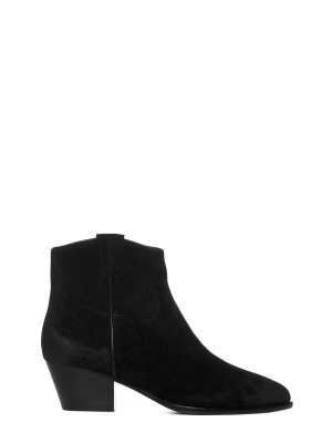 Ash Houston Pointed-toe Ankle Boots