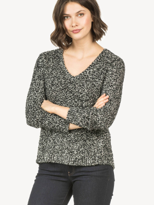 Long Sleeve V-neck Sweater