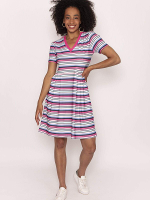 Stripe Jersey Dress