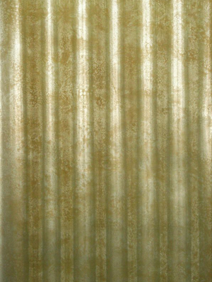 Ponti Wallpaper In Gold From The Teatro Collection By Osborne & Little