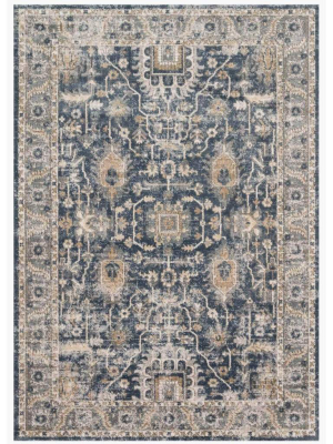 Loloi Rug Teagan Tea-03, Denim/pebble