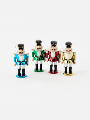 Nutcracker Waterglobe - Set Of 4 Assorted