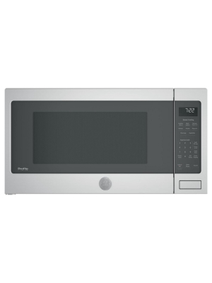 Ge Profile 2.2 Cubic Foot Countertop Microwave, Gray (certified Refurbished)