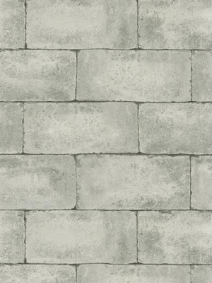 Stone Wall Wallpaper In Grey Design By Bd Wall