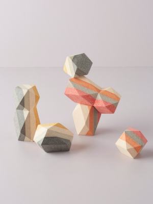 Geo Stacking Rock Toys