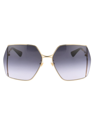 Gucci Eyewear Oversized Square Frame Sunglasses