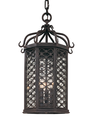 Los Olivos Hanging Lantern Medium By Troy Lighting