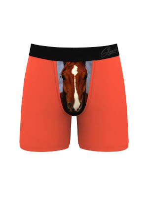 The Prized Pony | Coral Horse Ball Hammock® Pouch Underwear