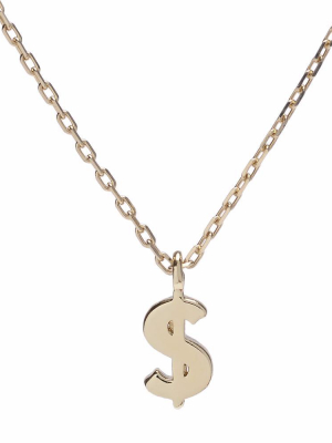 $ Dollar Sign Necklace