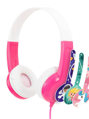 Buddyphones Discover Kids On-ear Wired Headphones - Pink