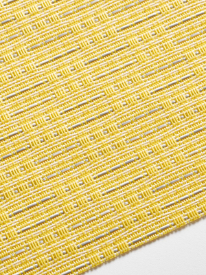 Meka Yellow Easy-care Placemat