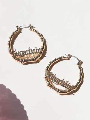 Gold Sugar Baby Mini Hoop Earrings