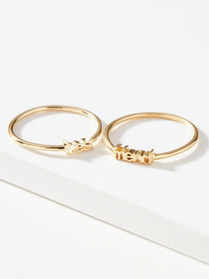 Studio Grun Best Friend Ring Set