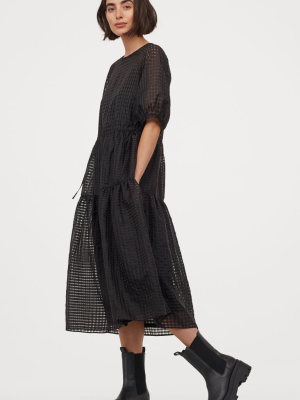 Jacquard-weave Dress