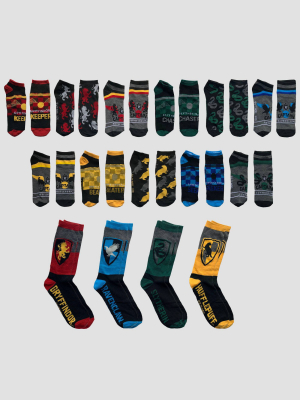 Men's Harry Potter 15 Days Of Socks Advent Calendar - Assorted Colors One Size