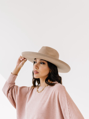 Aries Brown Panama Hat