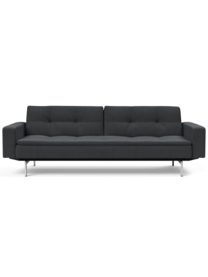 Dublexo Stainless Steel Sofa Bed With Arms