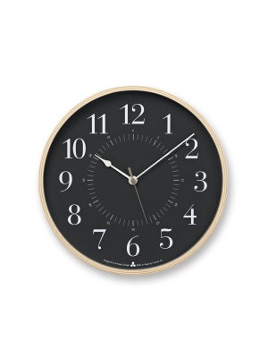 Toki Clock In Grey