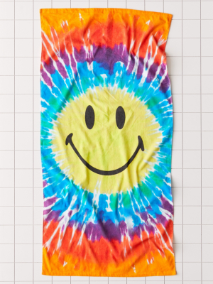 Chinatown Market X Smiley Uo Exclusive Tie-dye Beach Towel