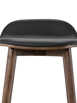 Notello Leather Counter Stool