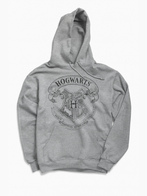 Harry Potter Simple Hogwarts Logo Hoodie Sweatshirt
