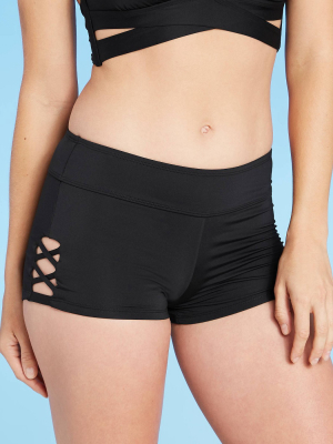 Women's Strappy Side Swim Shorts - Kona Sol™