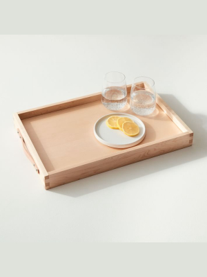 Hunt & Noyer Maple Cocktail Tray