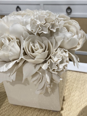 Peony Bouquet White