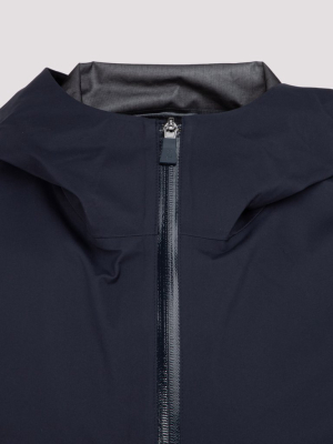 Herno Hooded Zip-up Jacket