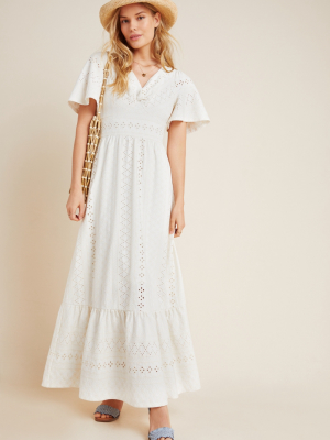 Rochelle Eyelet Maxi Dress